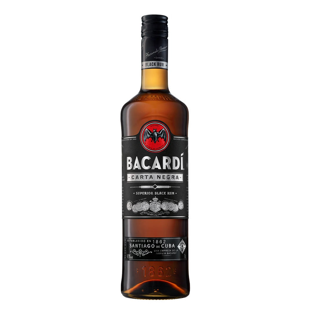 BACARDI CARTA NEGRA 1L GoBooz