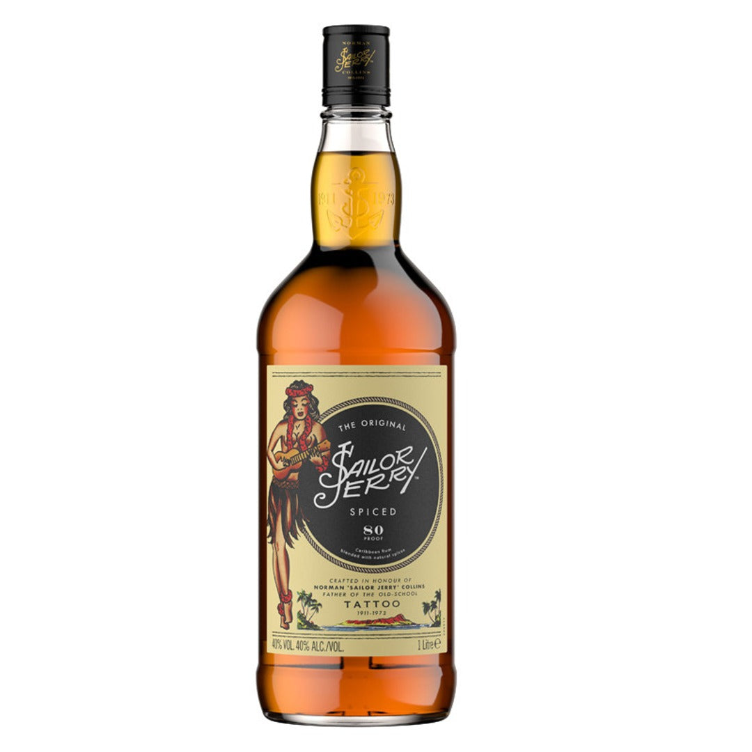 SAILOR JERRY SPICED RUM 1L GoBooz