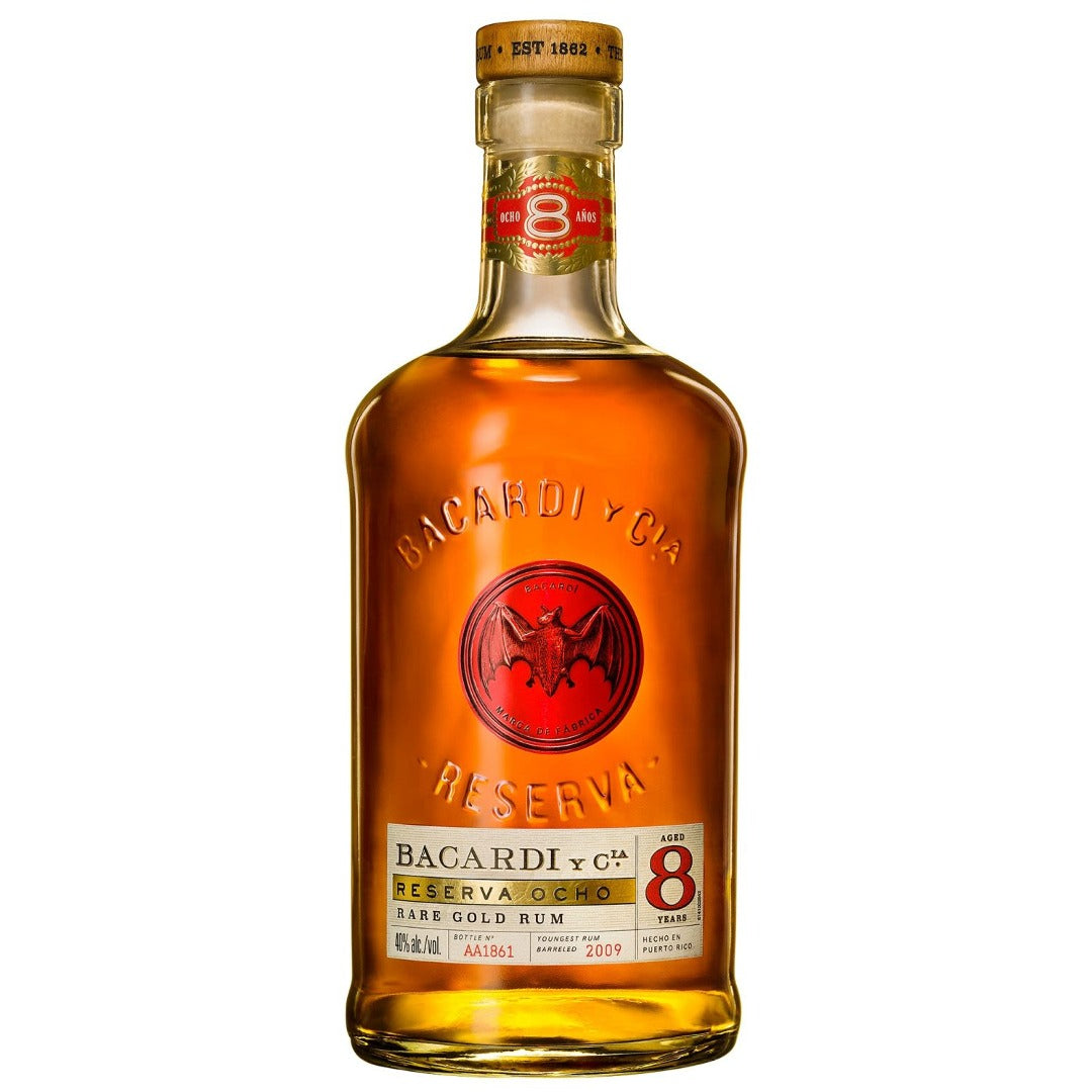 BACARDI 8 YEARS OLD RESERVA OCHO 70CL GoBooz