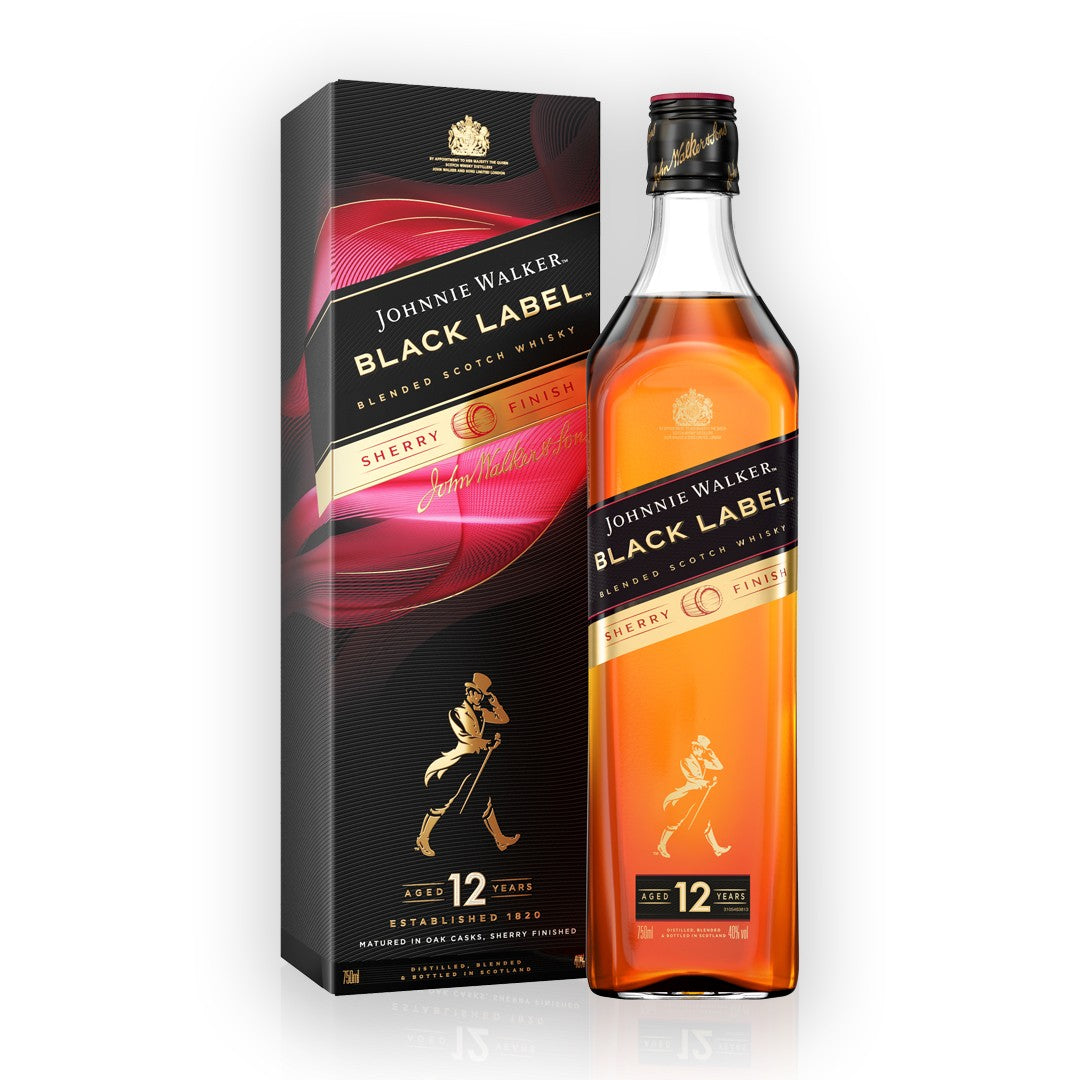 JOHNNIE WALKER BLACK LABEL SHERRY EDITION 75CL GoBooz