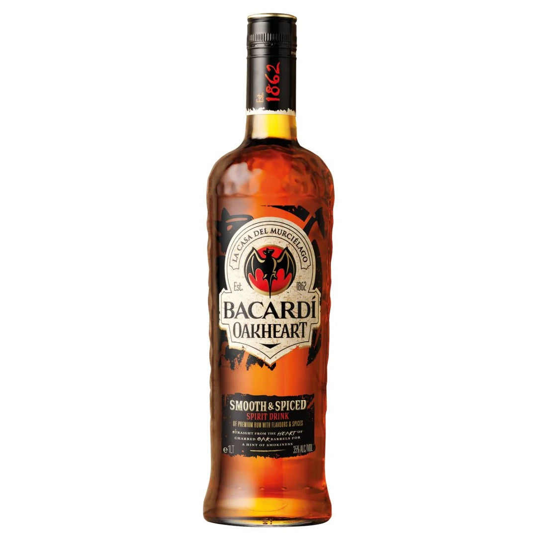BACARDI OAKHEART 75CL GoBooz