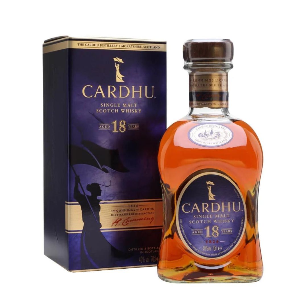 CARDHU 18 YEARS OLD 70CL GoBooz