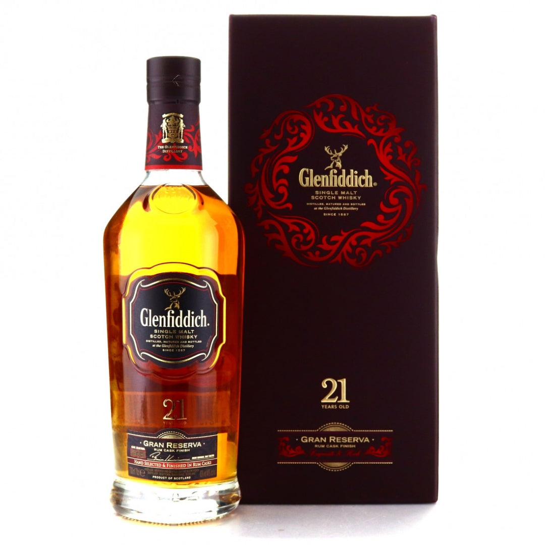 GLENFIDDICH 21 YEAR OLD GRAN RESERVA 70CL GoBooz
