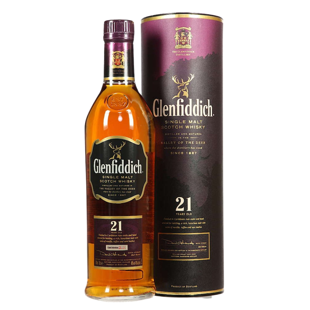 GLENFIDDICH 21 YEAR OLD 'DISCONTINUED' 70CL GoBooz