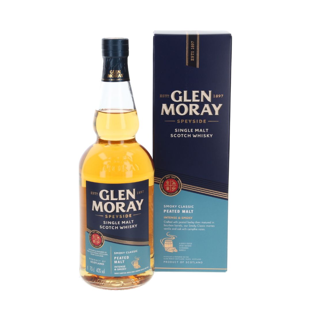 GLEN MORAY PEATED 75CL GoBooz