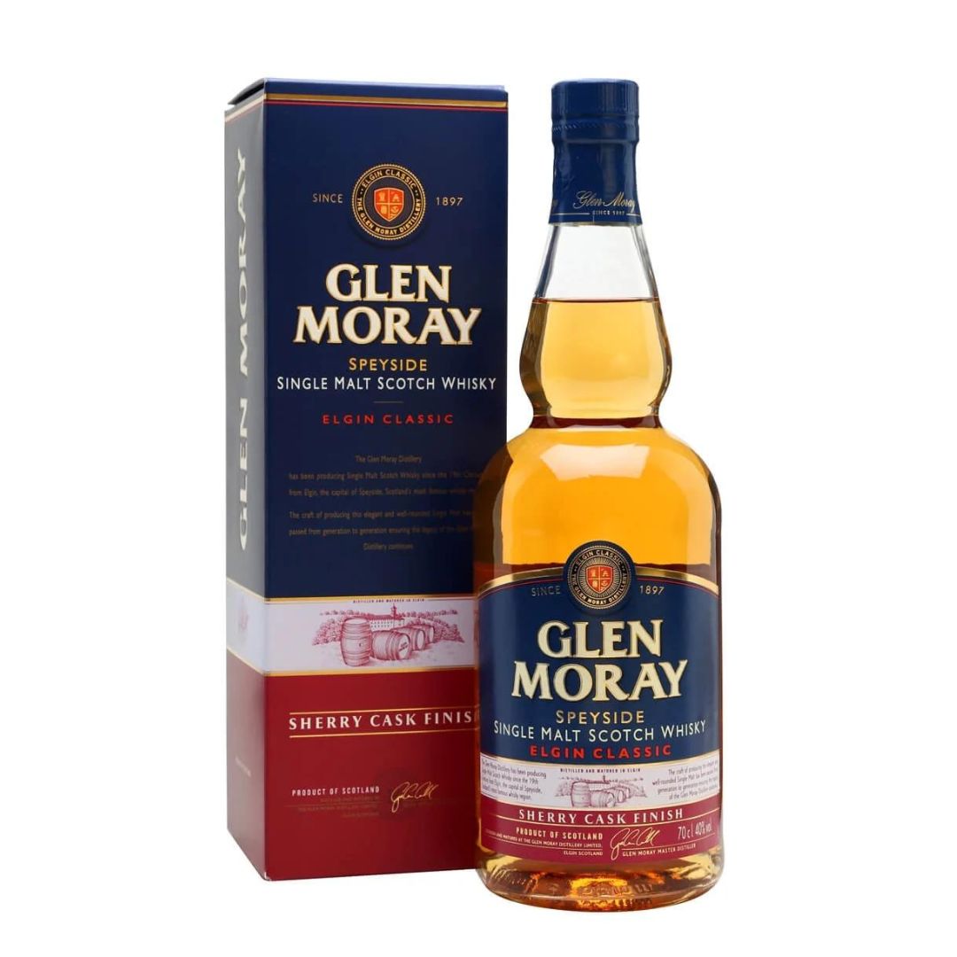 GLEN MORAY SHERRY CASK FINISH 70CL GoBooz