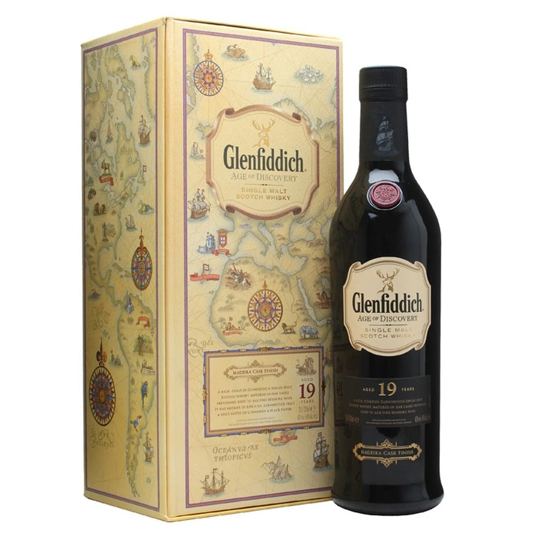 GLENFIDDICH 19 YEAR OLD AGE OF DISCOVERY MADEIRA CASK 70CL GoBooz