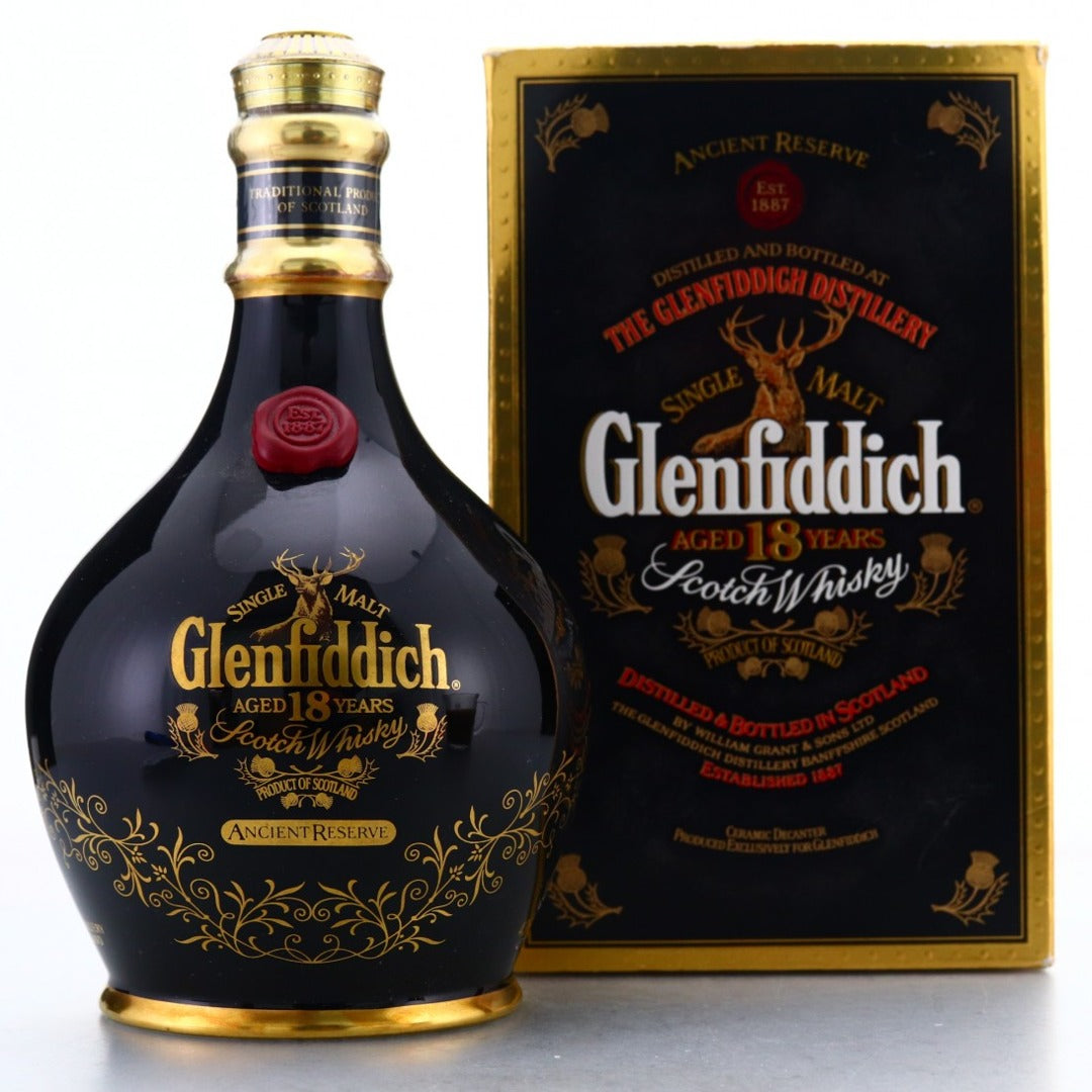 GLENFIDDICH 18 YEARS OLD DECANTER 70CL GoBooz