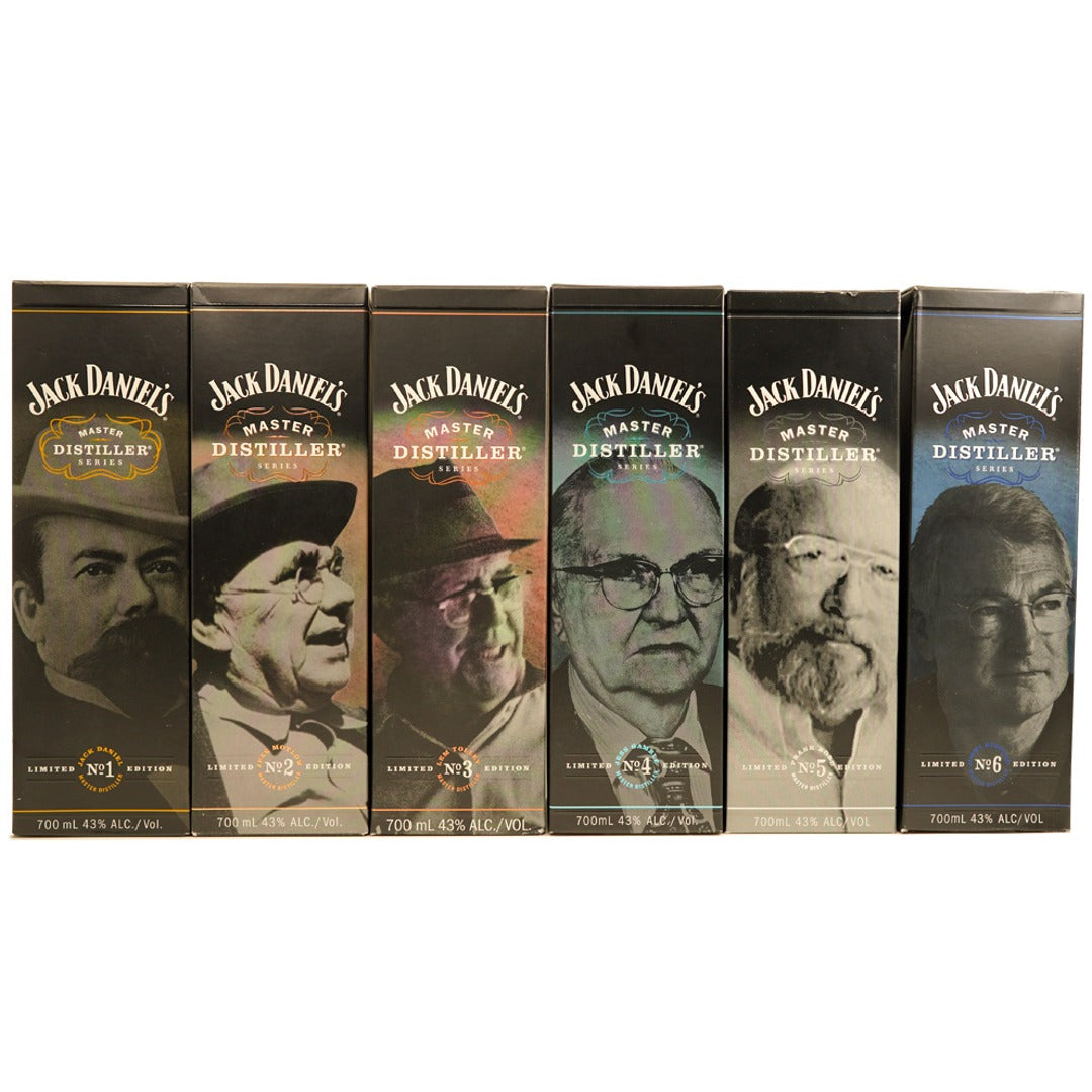 JACK DANIELS SET EDITION 1 TO 6 75CL GoBooz