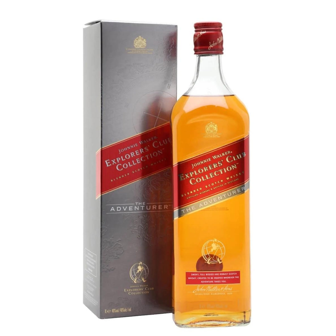 JOHNNIE WALKER EXPLORERS CLUB THE ADVENTURER 1L GoBooz