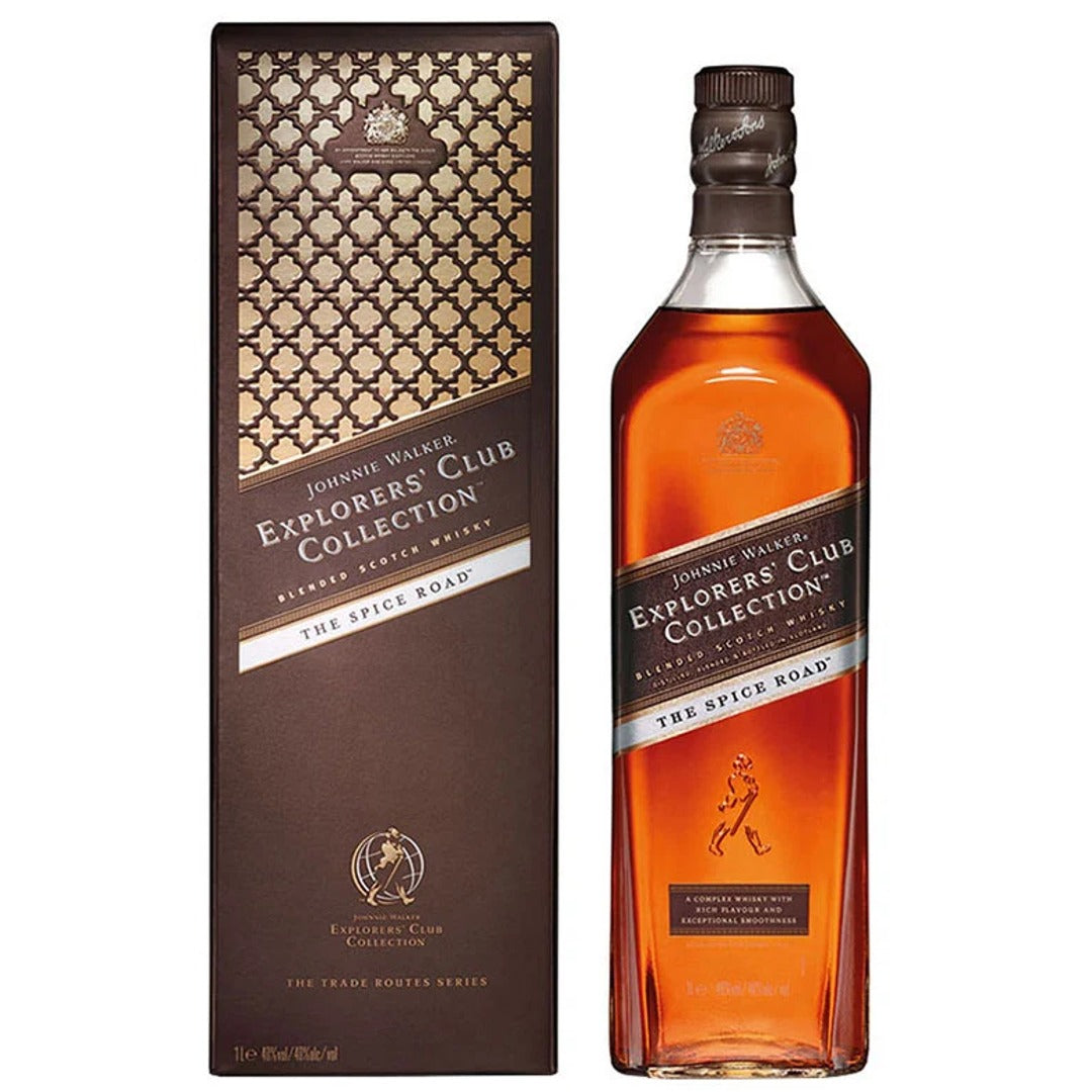 JOHNNIE WALKER EXPLORERS CLUB THE SPICE ROAD 1L GoBooz