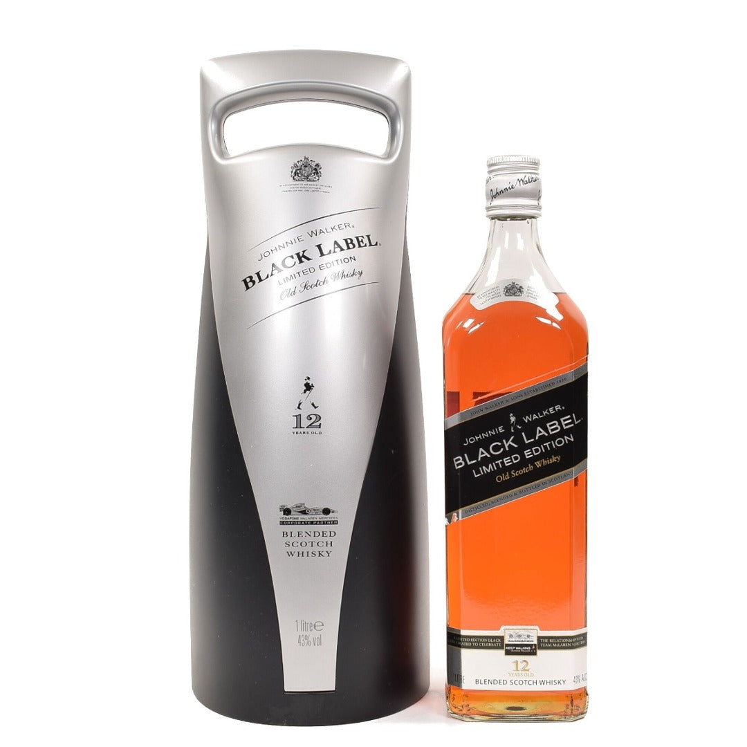JOHNNIE WALKER BLACK LABEL MCLAREN LIMITED EDITION 75CL GoBooz
