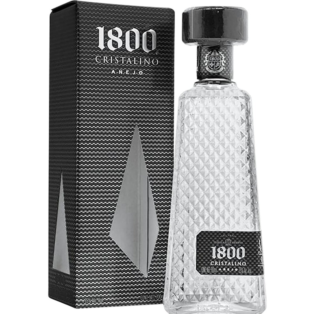 1800 CRISTALINO ANEJO 75CL GoBooz