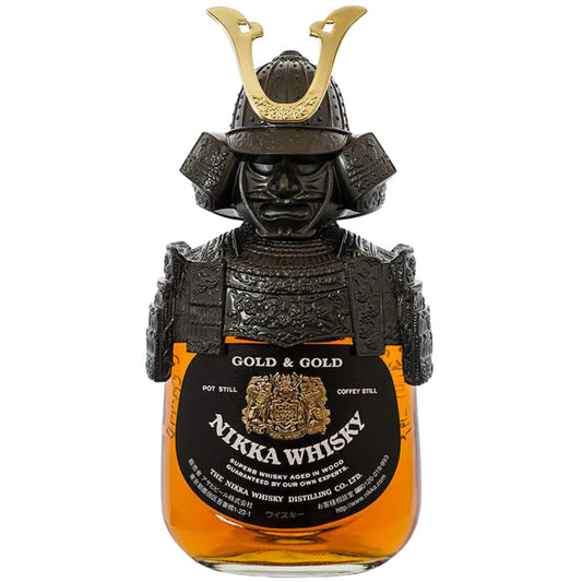 NIKKA GOLD & GOLD SAMURAI EDITION 'METAL ARMOR' 70CL GoBooz