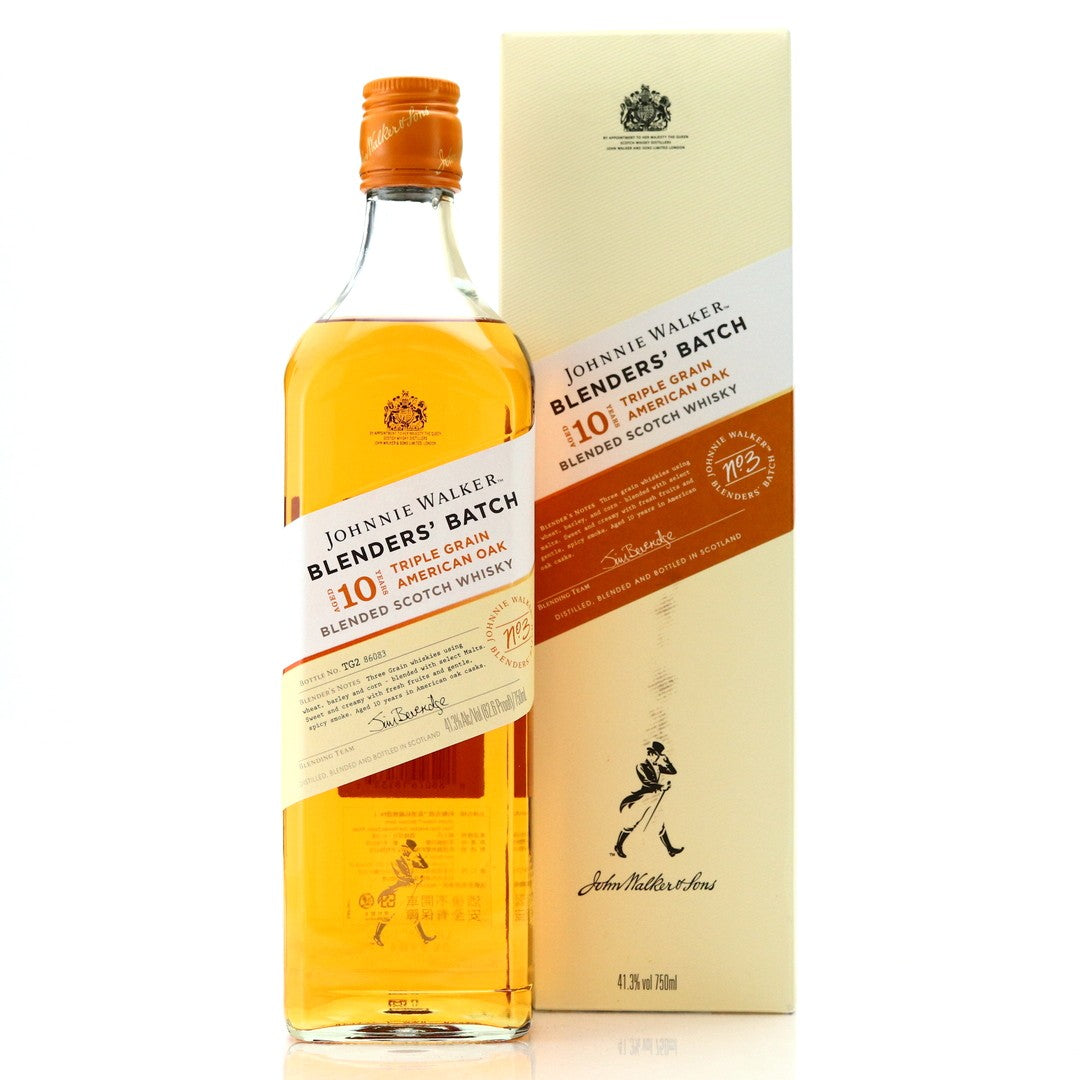 JOHNNIE WALKER BLENDERS' BATCH 10 YEAR OLD #3 75CL GoBooz
