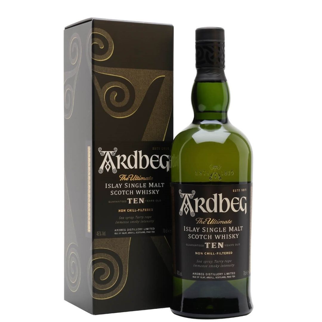 ARDBEG 10 YEAR ISLAY SINGLE MALT 70CL GoBooz
