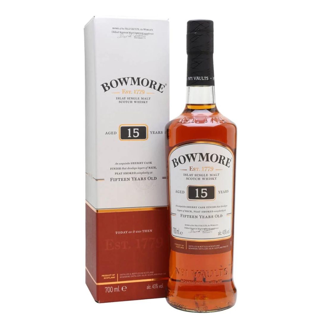 BOWMORE 15 YEARS OLD 70CL GoBooz