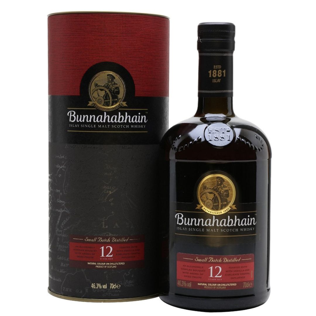 BUNNAHABHAIN 12 YEAR OLD 70CL GoBooz