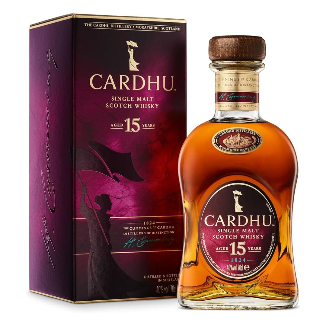 CARDHU 15 YRS 70 CL GoBooz