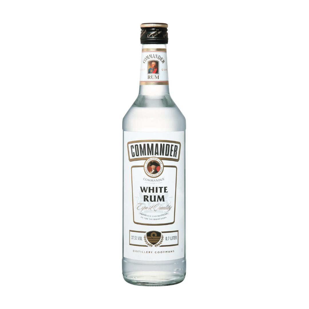 COMMANDER WHITE RUM 70CL GoBooz