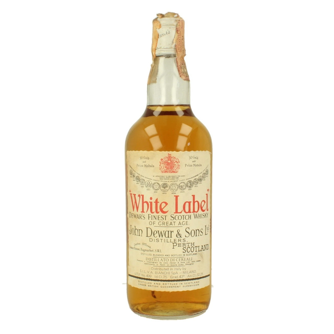 DEWAR'S WHITE LABEL OLD BOTTLING 75CL GoBooz