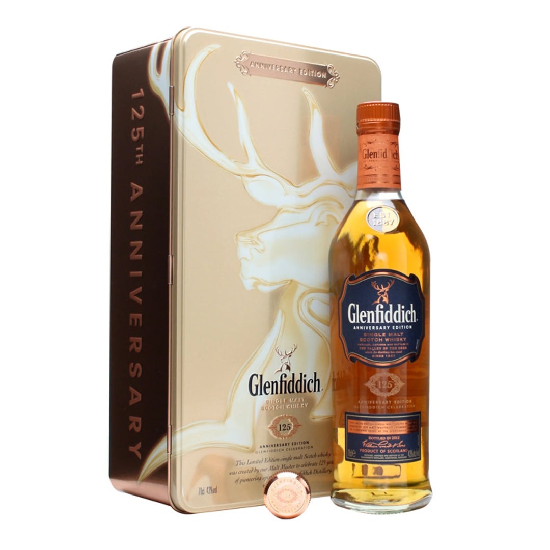 GLENFIDDICH 125 ANNIVERSARY 70CL GoBooz