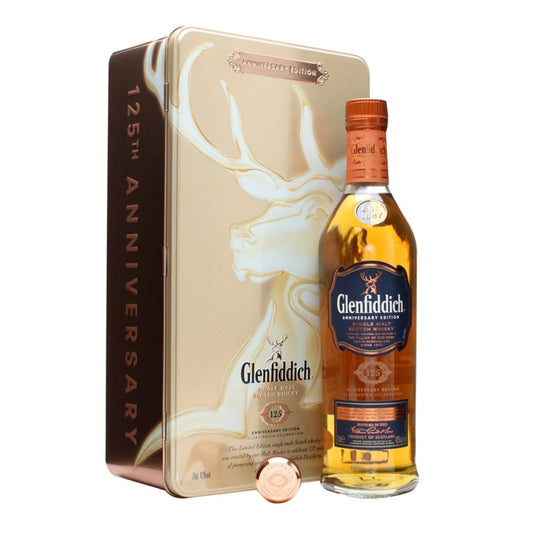 GLENFIDDICH 125 ANNIVERSARY 70CL GoBooz