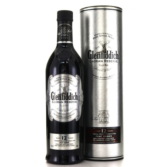 GLENFIDDICH 12 YEAR OLD CAORAN RESERVE 70CL GoBooz