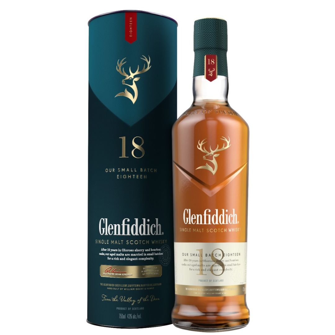 GLENFIDDICH 18 YEAR OLD SMALL BATCH RESERVE 70CL GoBooz