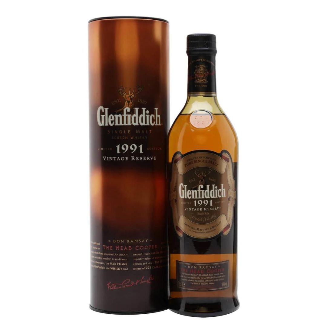 GLENFIDDICH 1991 70CL GoBooz