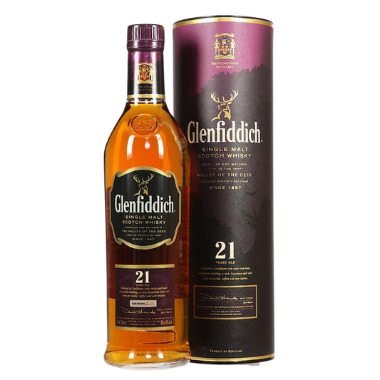 GLENFIDDICH 21 YEAR OLD 'DISCONTINUED' 70CL GoBooz