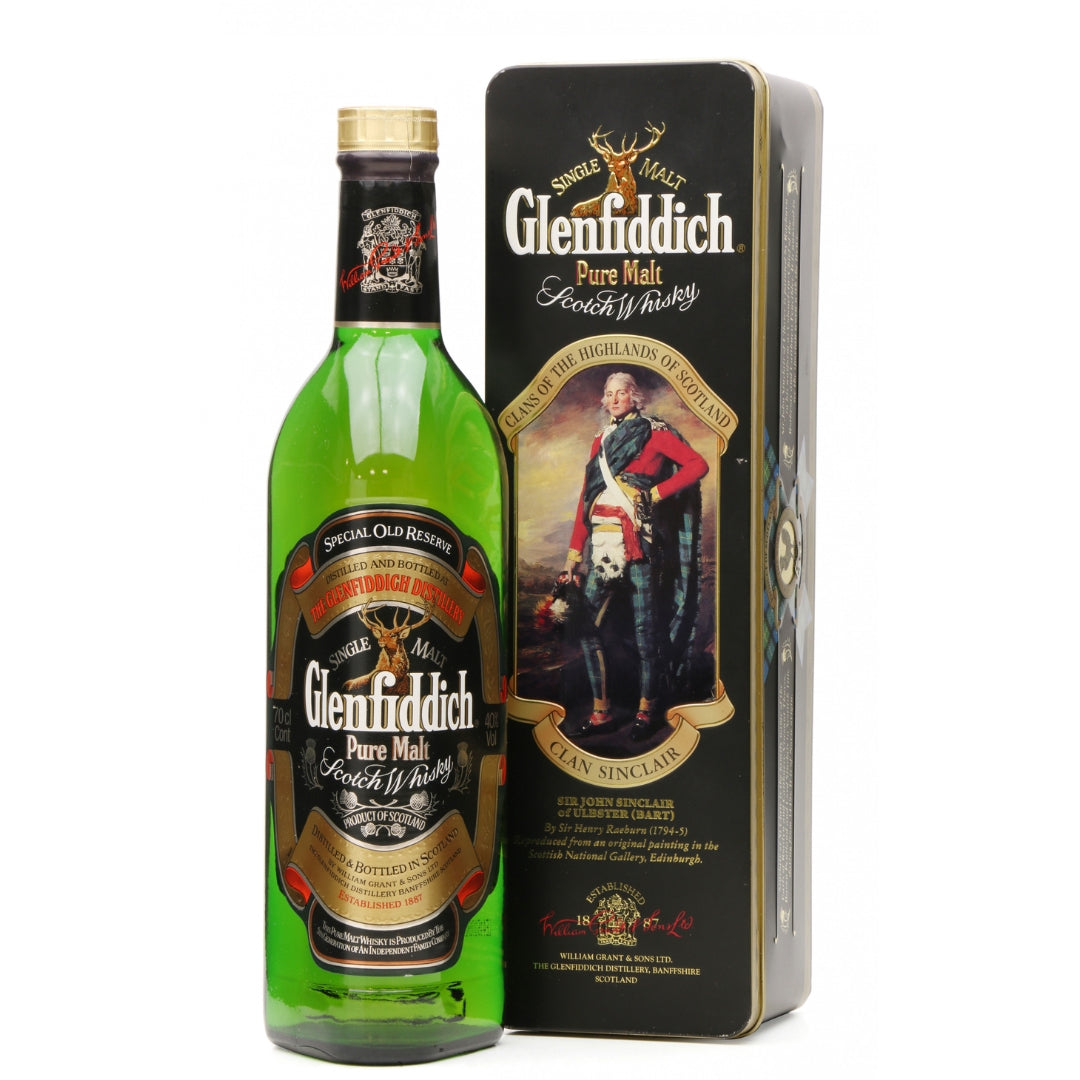 GLENFIDDICH PURE MALT CLAN SINCLAIR 70CL GoBooz