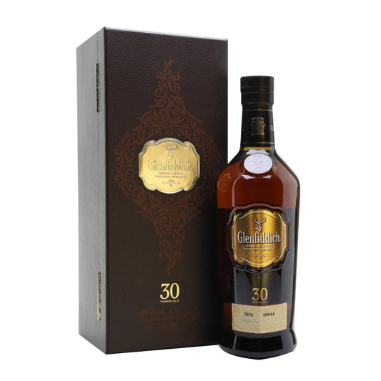 GLENFIDDICH 30 YEAR OLD SPEYSIDE SINGLE MALT 75CL GoBooz