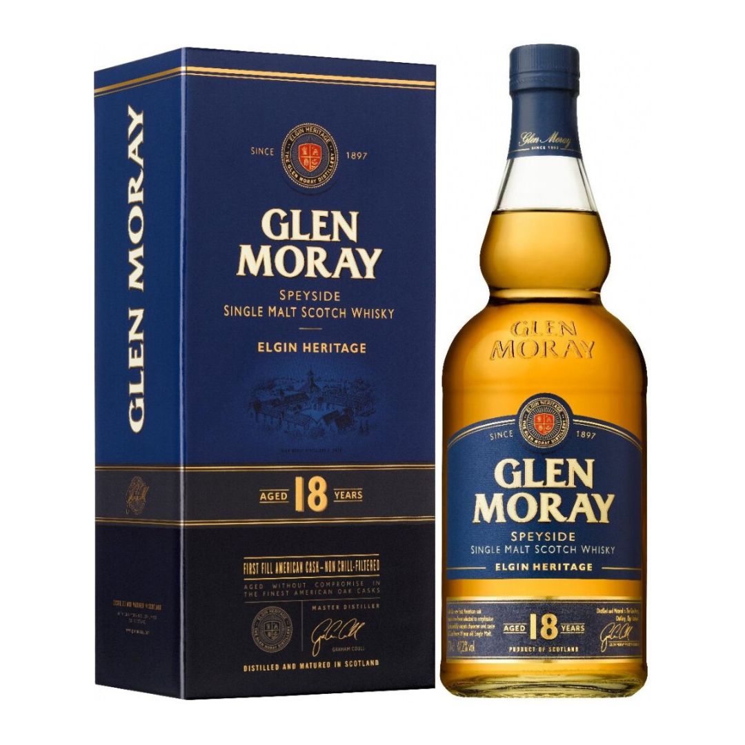 GLEN MORAY 18 YEARS OLD 70CL GoBooz
