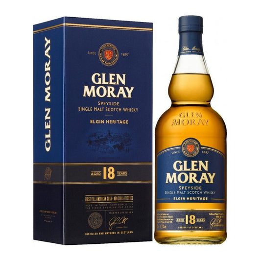 GLEN MORAY 18 YEARS OLD 70CL GoBooz