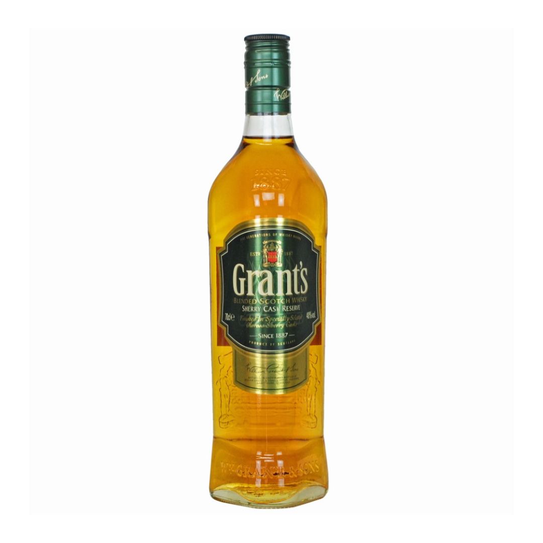 GRANTS SHERRY CASK OLD BOTTLE 75CL GoBooz