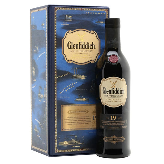 GLENFIDDICH 19 YEAR OLD AGE OF DISCOVERY BOURBON CASK 70CL GoBooz