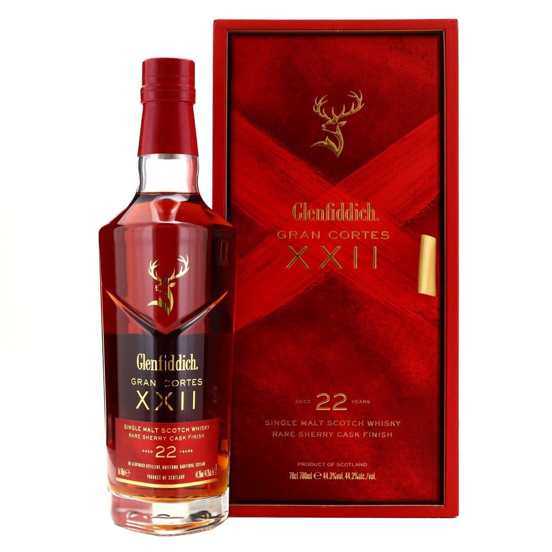 GLENFIDDICH 22 YEAR OLD GRAN CORTES 70CL GoBooz