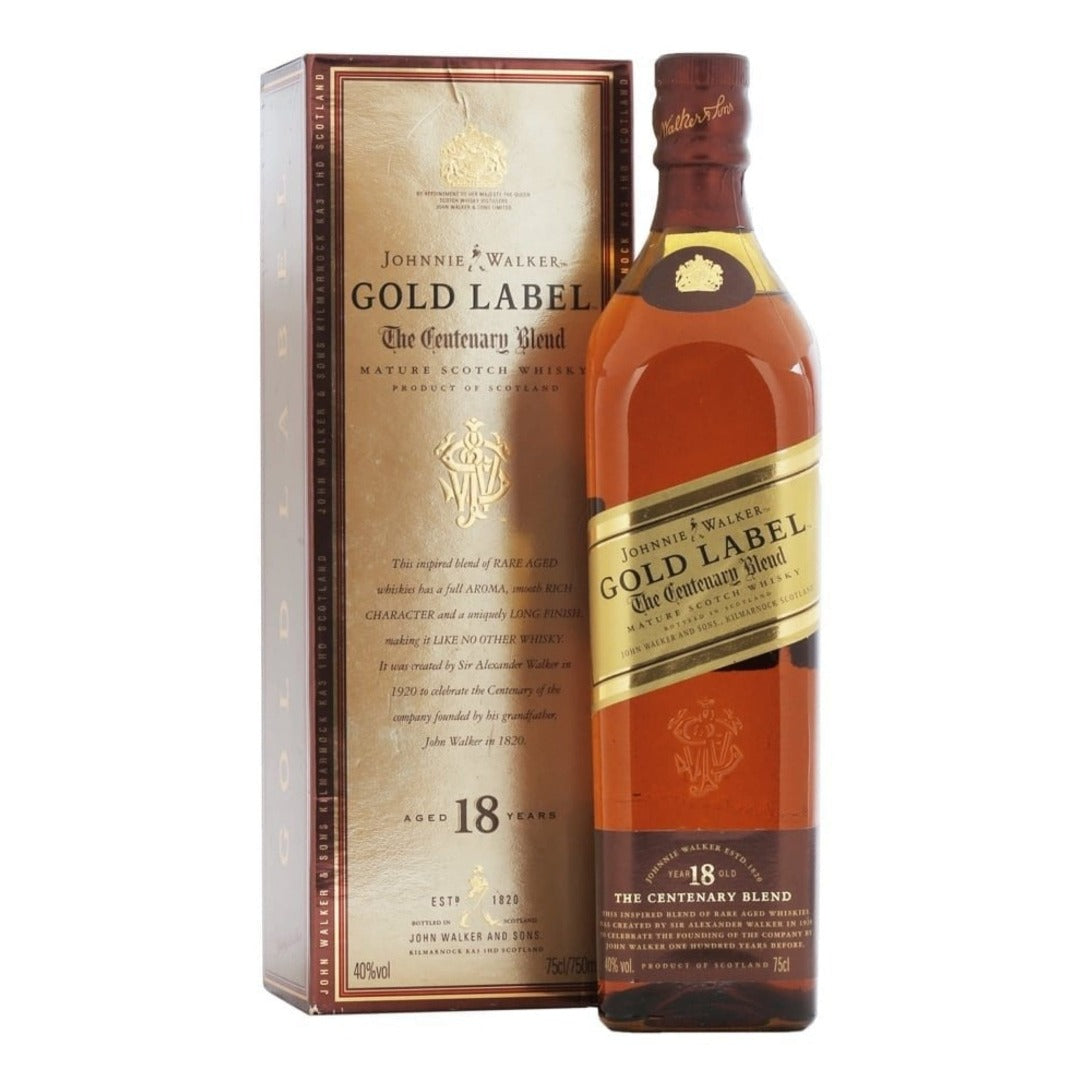 JOHNNIE WALKER 18 YEARS OLD THE CENTENARY BLEND 75CL GoBooz