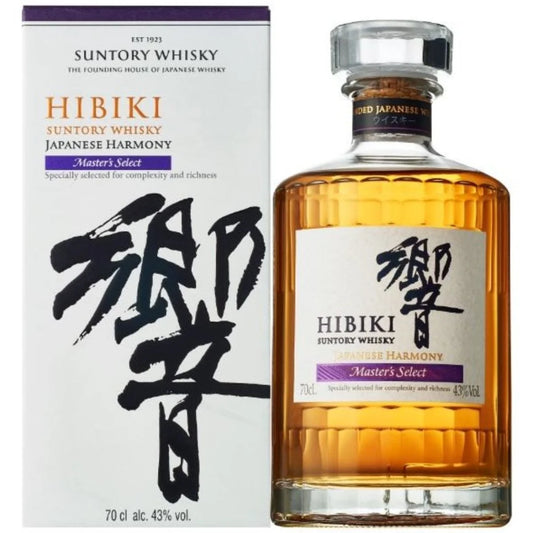 HIBIKI JAPANESE HARMONY MASTER'S SELECT WHISKY 70CL GoBooz