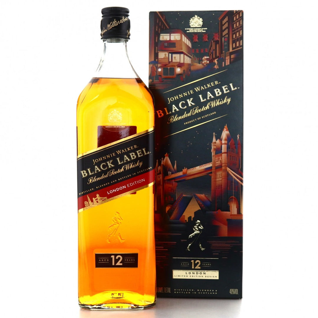 JOHNNIE WALKER BLACK LABEL LONDON 1L GoBooz