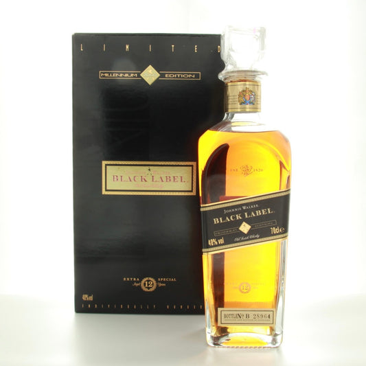 JOHNNIE WALKER BLACK LABEL MILLENIUM EDITION 75CL GoBooz