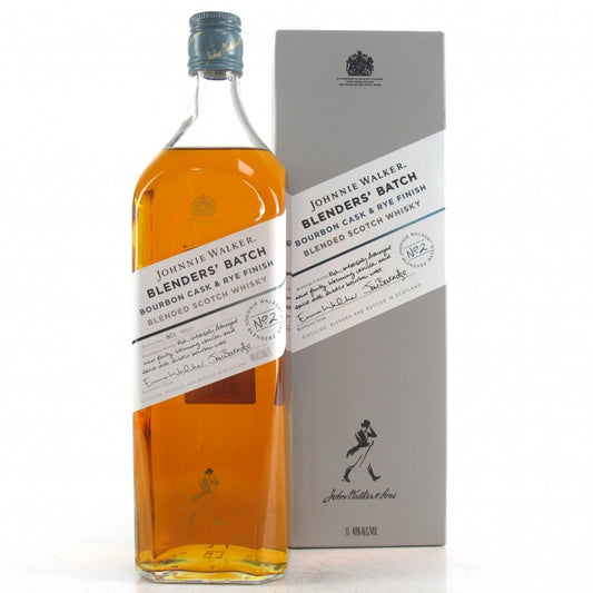 JOHNNIE WALKER BLENDERS' BATCH #2 BOURBON CASK & RYE FINISH 70CL GoBooz