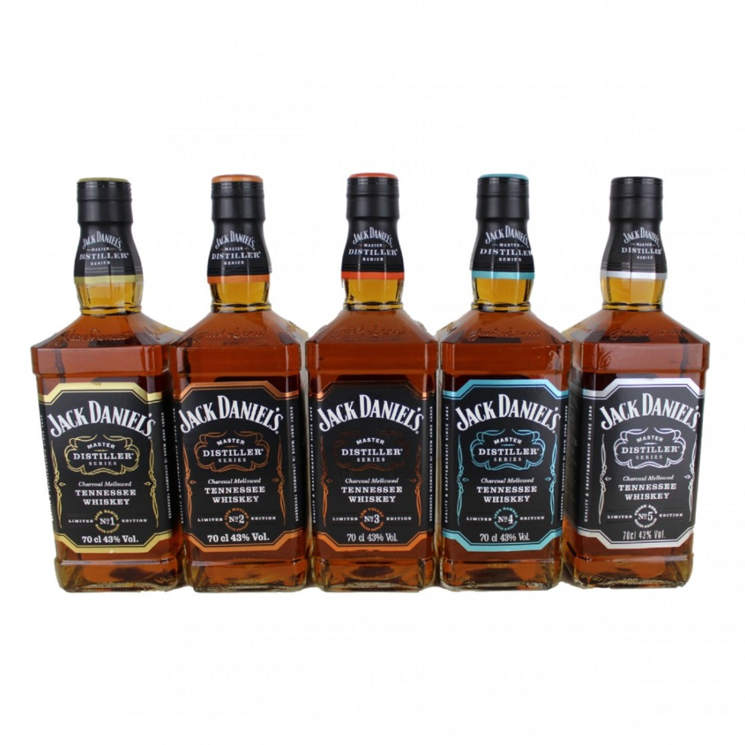 JACK DANIELS SET EDITION 1 TO 6 75CL GoBooz