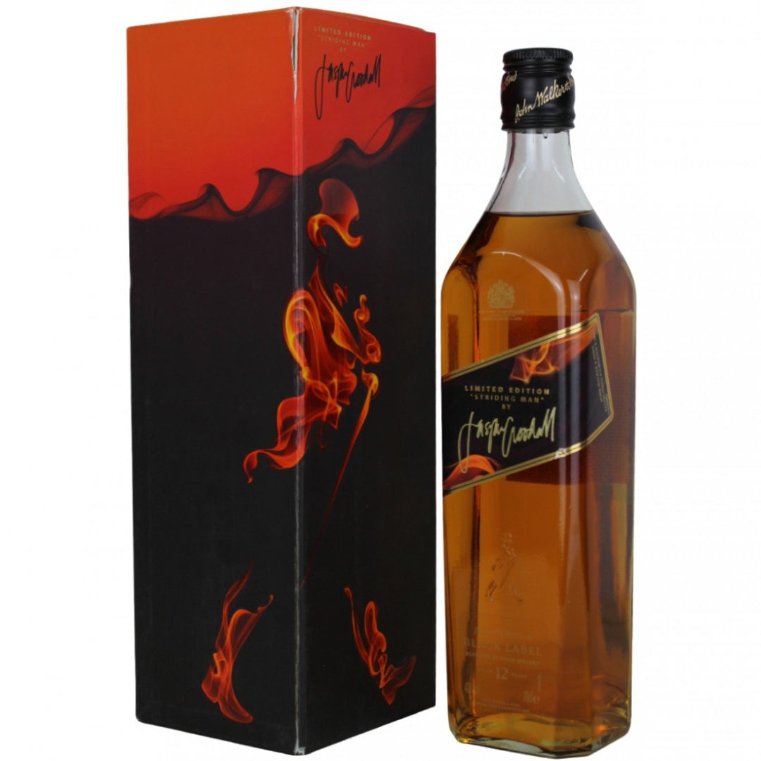 JOHNNIE WALKER BLACK LABEL STRIDING MAN EDITION 75CL GoBooz