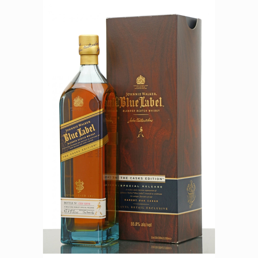 JOHNNIE WALKER BLUE LABEL THE CASK STRENGTH LIMITED EDITION 1L GoBooz