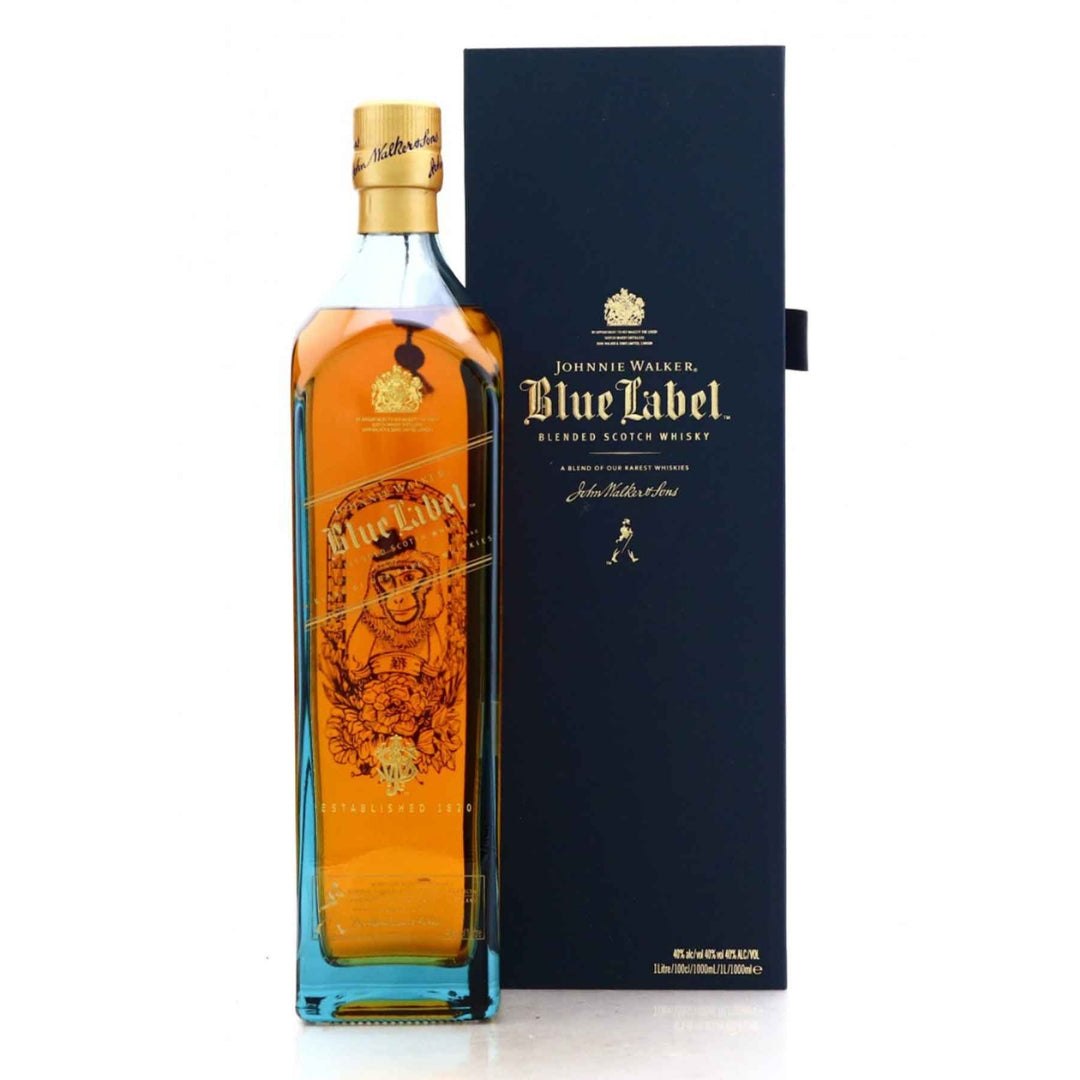 JOHNNIE WALKER BLUE LABEL ZODIAC SIGNS 1L GoBooz
