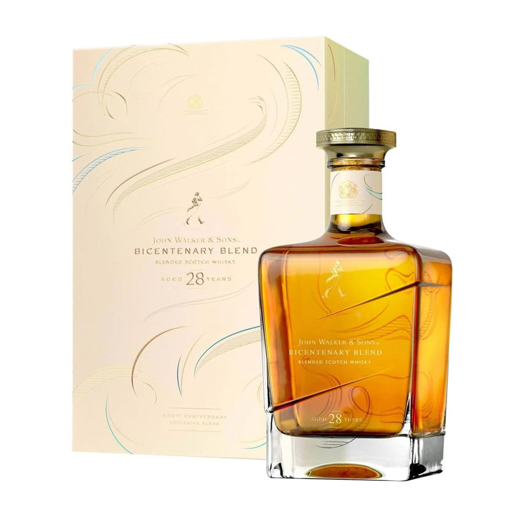 JOHN WALKER & SONS 28 YEAR OLD BICENTATENARY BLEND 75CL GoBooz