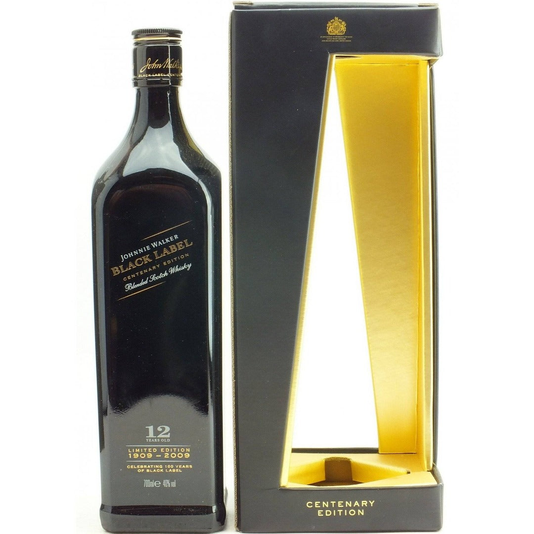 JOHNNIE WALKER BLACK LABEL CENTENARY EDITION 75CL GoBooz