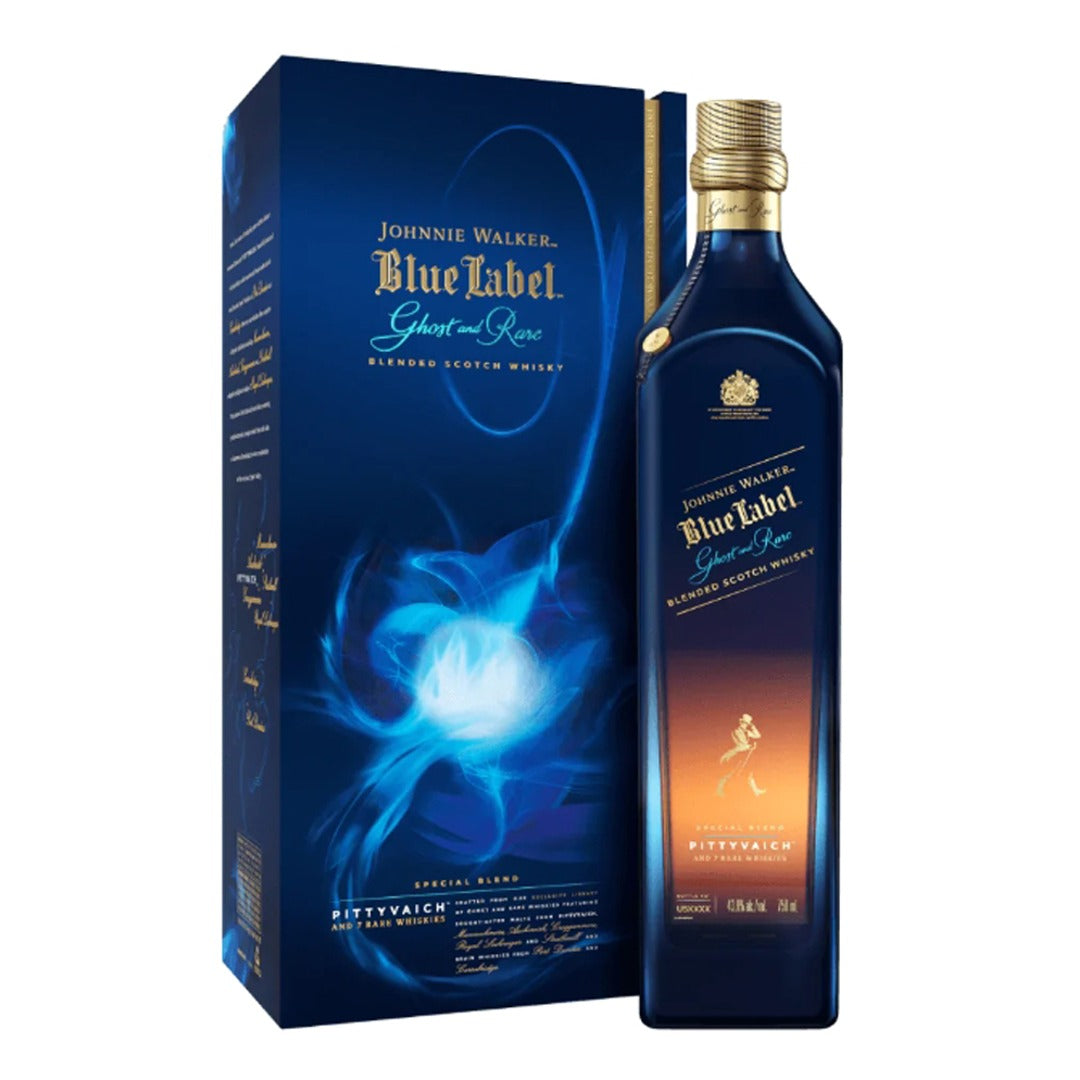 JOHNNIE WALKER BLUE LABEL 'GHOST AND RARE' PITTY VAICH 75CL GoBooz